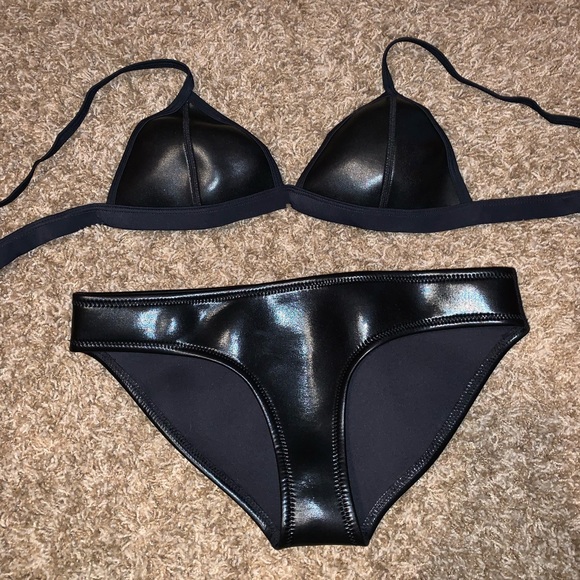 triangl swimwear Other - Matte Black Triangl Bikini